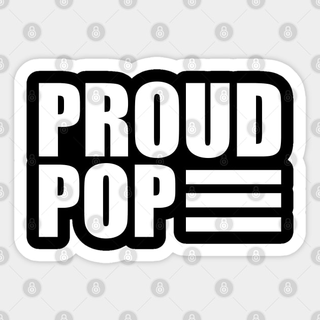 Pop - Proud Pop Sticker by KC Happy Shop